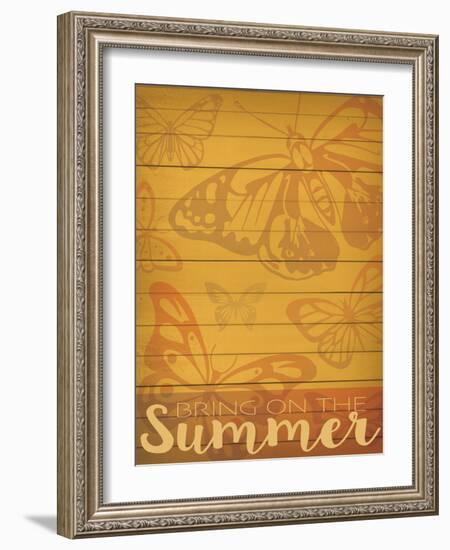 Bring On The Summer 2-Melody Hogan-Framed Art Print