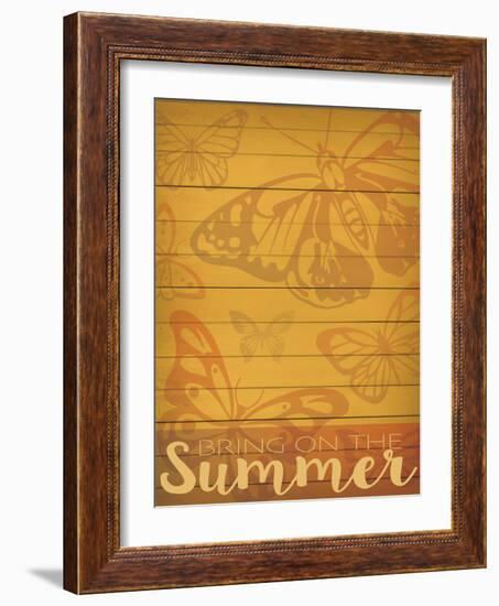 Bring On The Summer 2-Melody Hogan-Framed Art Print