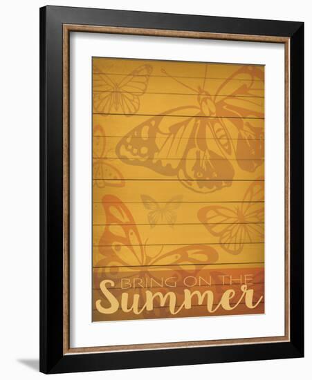 Bring On The Summer 2-Melody Hogan-Framed Art Print