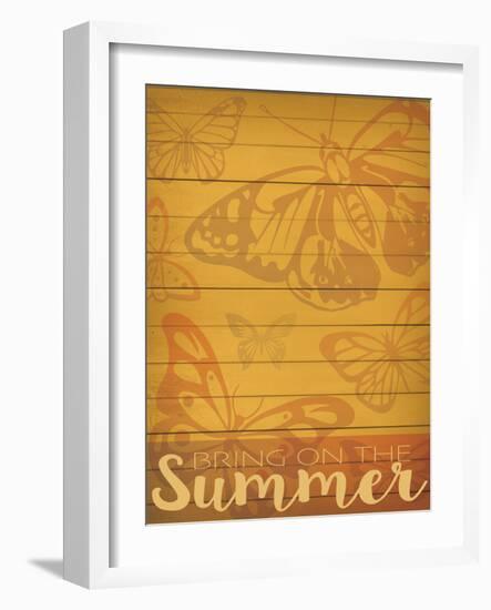 Bring On The Summer 2-Melody Hogan-Framed Art Print