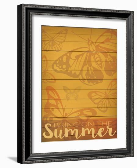 Bring On The Summer 2-Melody Hogan-Framed Art Print