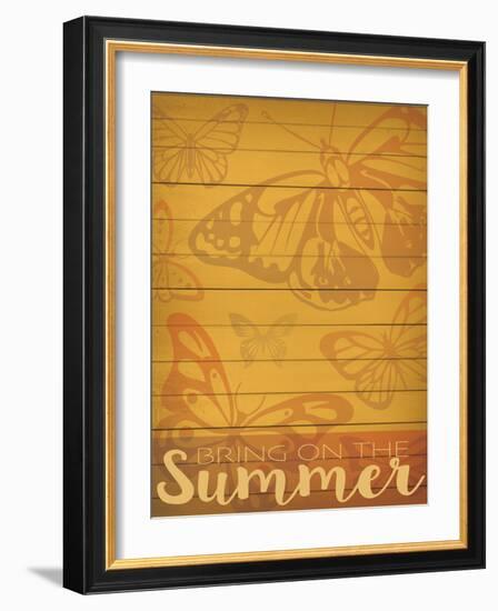 Bring On The Summer 2-Melody Hogan-Framed Art Print