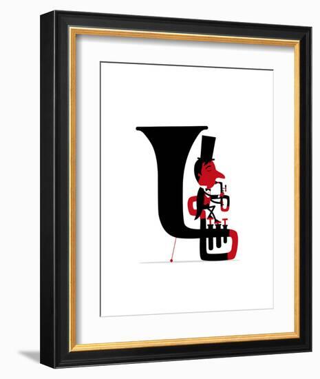 Bring the Noise 01-Spencer Wilson-Framed Art Print