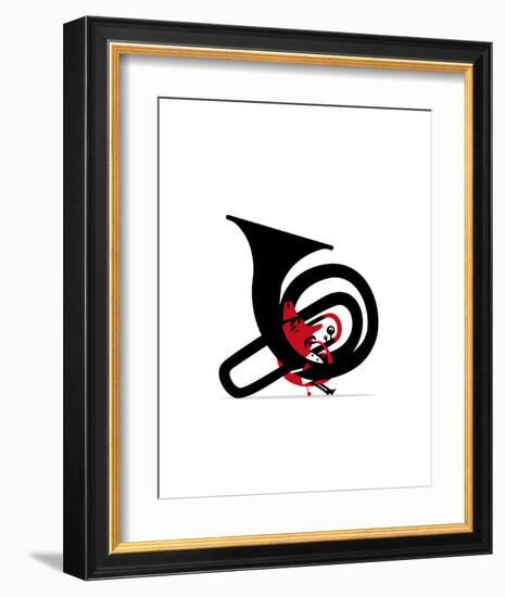 Bring the Noise 02-Spencer Wilson-Framed Art Print