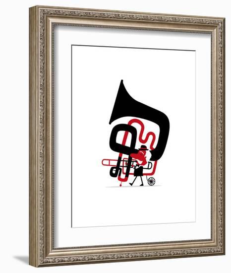 Bring the Noise 03-Spencer Wilson-Framed Art Print