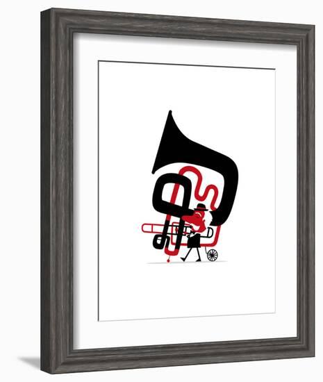 Bring the Noise 03-Spencer Wilson-Framed Art Print