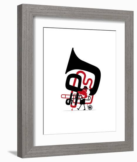 Bring the Noise 03-Spencer Wilson-Framed Art Print