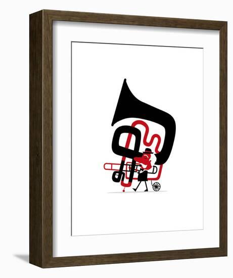 Bring the Noise 03-Spencer Wilson-Framed Art Print