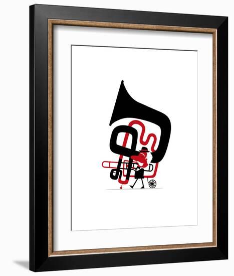 Bring the Noise 03-Spencer Wilson-Framed Art Print