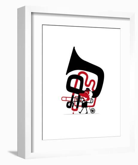 Bring the Noise 03-Spencer Wilson-Framed Art Print