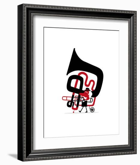 Bring the Noise 03-Spencer Wilson-Framed Art Print