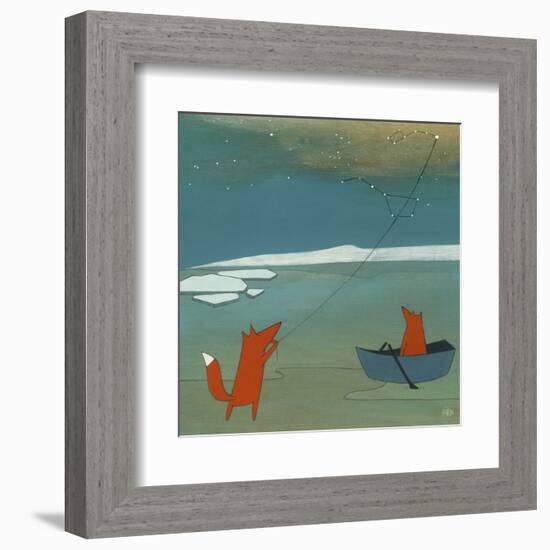 Bring You the North Star-Kristiana Pärn-Framed Art Print