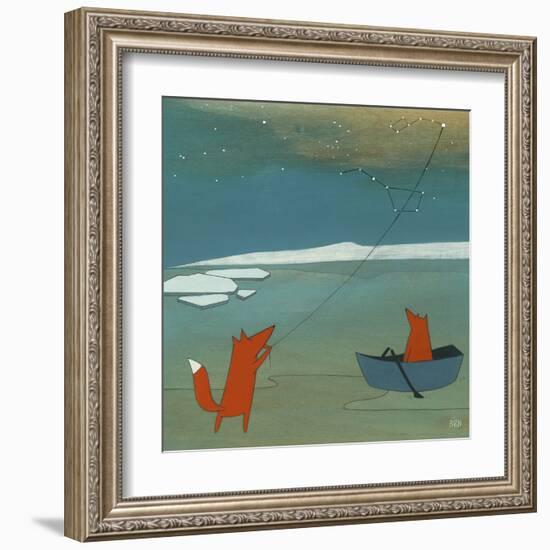 Bring You the North Star-Kristiana Pärn-Framed Art Print