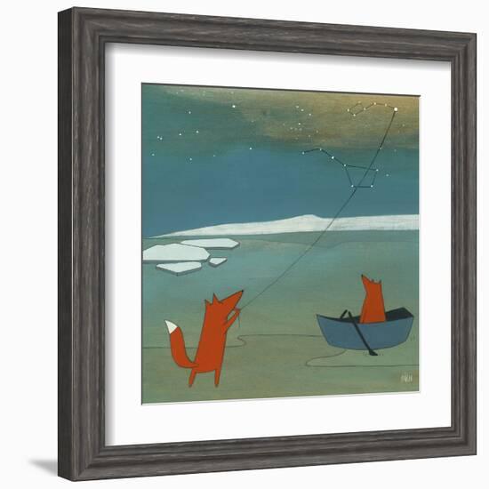 Bring You the North Star-Kristiana Pärn-Framed Art Print