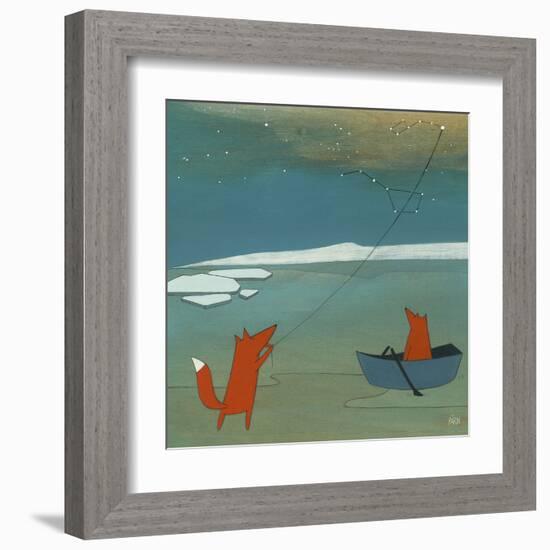 Bring You the North Star-Kristiana Pärn-Framed Art Print