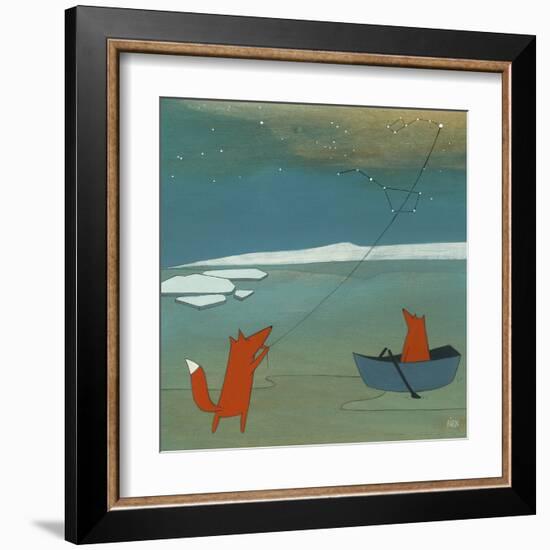 Bring You the North Star-Kristiana Pärn-Framed Art Print