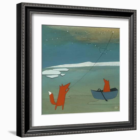 Bring You the North Star-Kristiana Pärn-Framed Art Print