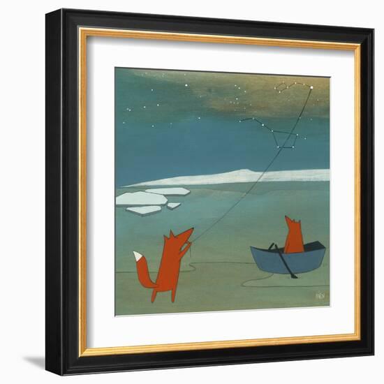 Bring You the North Star-Kristiana Pärn-Framed Art Print