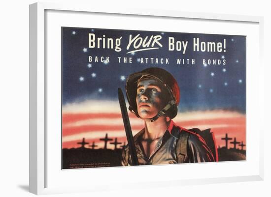 Bring Your Boy Home-null-Framed Art Print