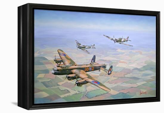 Bringing Home the Straggler-John Bradley-Framed Premier Image Canvas