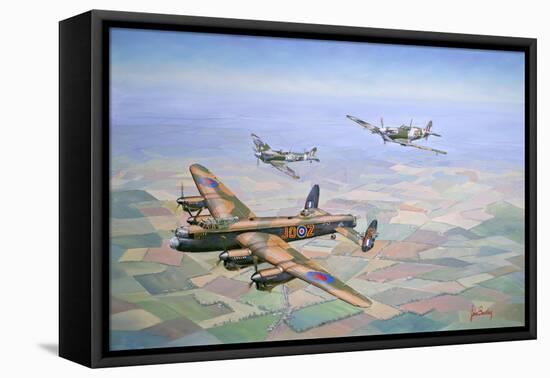 Bringing Home the Straggler-John Bradley-Framed Premier Image Canvas