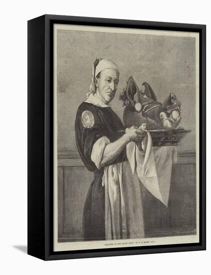 Bringing in the Boar's Head-Henry Stacey Marks-Framed Premier Image Canvas