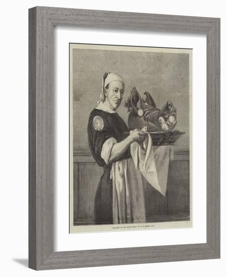 Bringing in the Boar's Head-Henry Stacey Marks-Framed Giclee Print