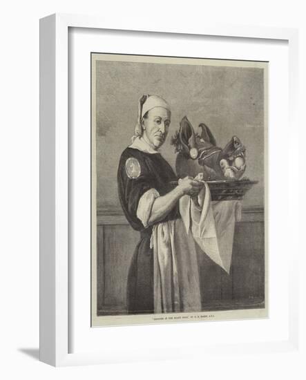 Bringing in the Boar's Head-Henry Stacey Marks-Framed Giclee Print