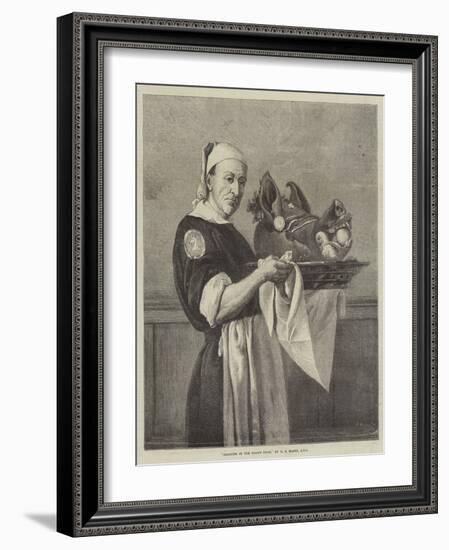 Bringing in the Boar's Head-Henry Stacey Marks-Framed Giclee Print