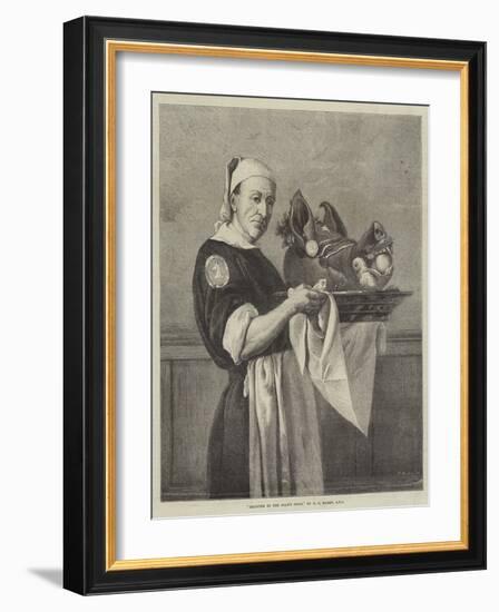 Bringing in the Boar's Head-Henry Stacey Marks-Framed Giclee Print