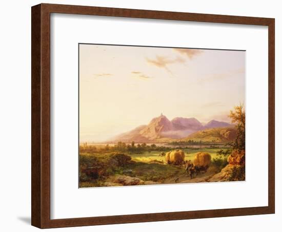 Bringing in the Harvest-Pieter Lodewijk Francisco Kluyver-Framed Giclee Print