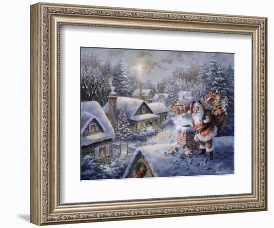 Bringing Joy and Happiness-Nicky Boehme-Framed Giclee Print