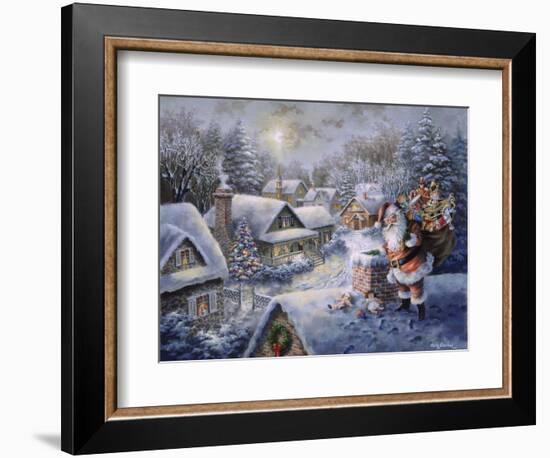 Bringing Joy and Happiness-Nicky Boehme-Framed Giclee Print