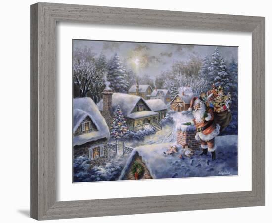 Bringing Joy and Happiness-Nicky Boehme-Framed Giclee Print