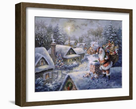 Bringing Joy and Happiness-Nicky Boehme-Framed Giclee Print