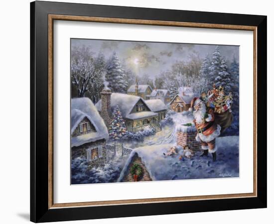 Bringing Joy and Happiness-Nicky Boehme-Framed Giclee Print