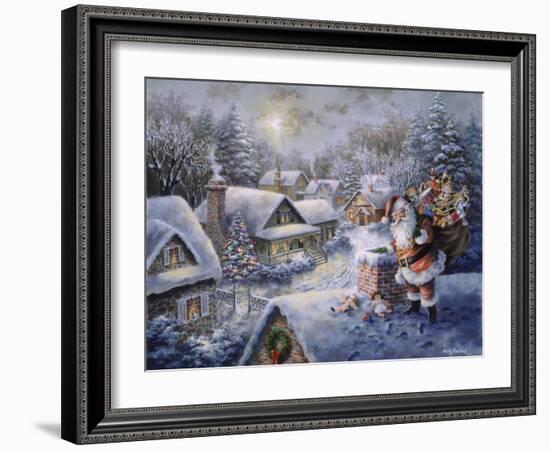 Bringing Joy and Happiness-Nicky Boehme-Framed Giclee Print