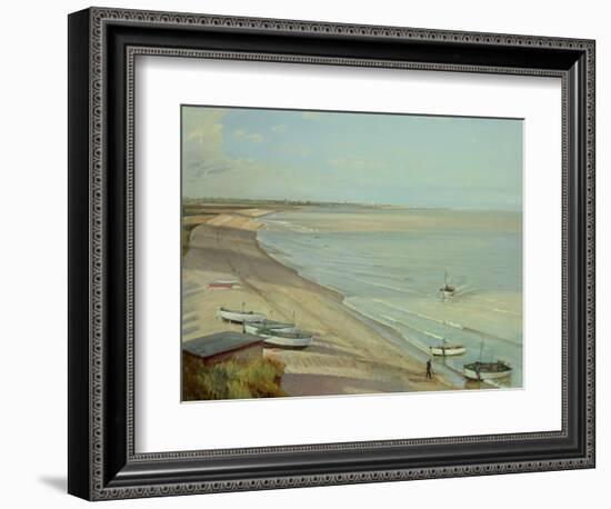 Bringing the Catch Ashore-Timothy Easton-Framed Giclee Print