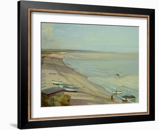 Bringing the Catch Ashore-Timothy Easton-Framed Giclee Print