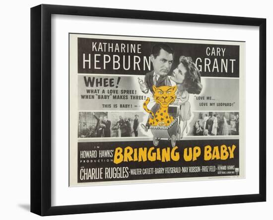 Bringing Up Baby, 1938-null-Framed Giclee Print