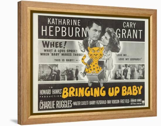 Bringing Up Baby, 1938-null-Framed Premier Image Canvas