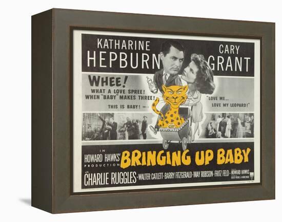 Bringing Up Baby, 1938-null-Framed Premier Image Canvas