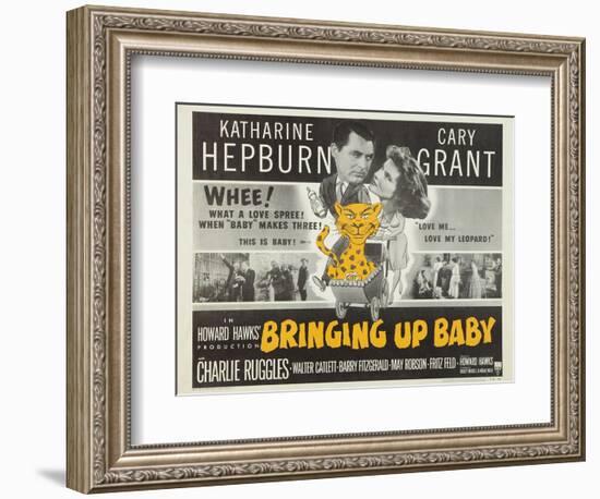 Bringing Up Baby, 1938-null-Framed Giclee Print