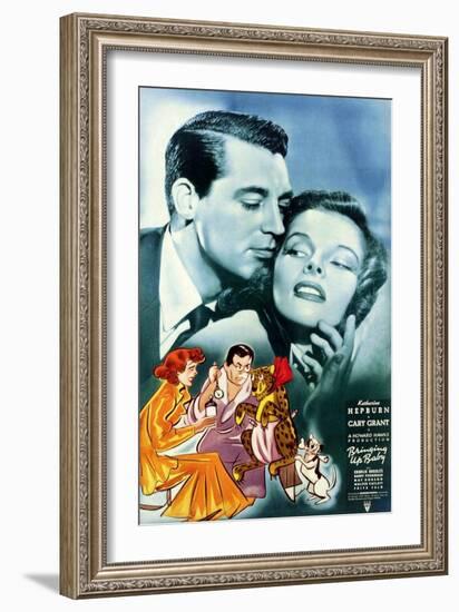 Bringing Up Baby, 1938-null-Framed Art Print