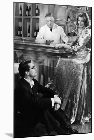 Bringing Up Baby, Cary Grant, Billy Bevan, Katharine Hepburn, 1938-null-Mounted Photo