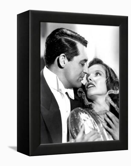 Bringing Up Baby, Cary Grant, Katharine Hepburn, 1938-null-Framed Stretched Canvas