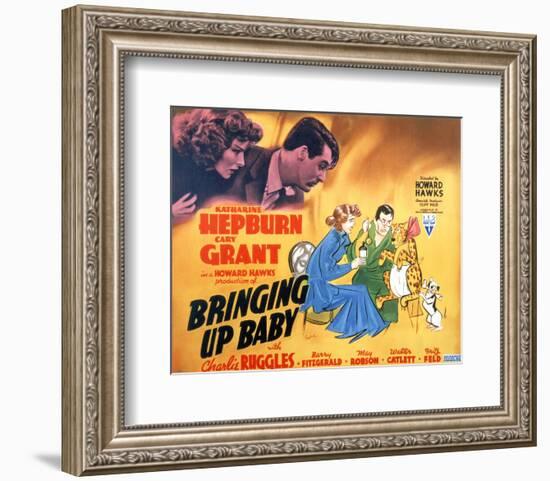 Bringing Up Baby - Lobby Card Reproduction-null-Framed Photo