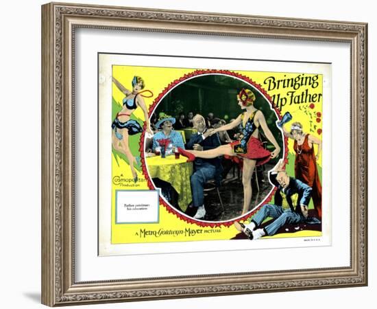 Bringing Up Father, Marie Dressler, J. Farrell Macdonald, Gertrude Olmstead, 1928-null-Framed Art Print