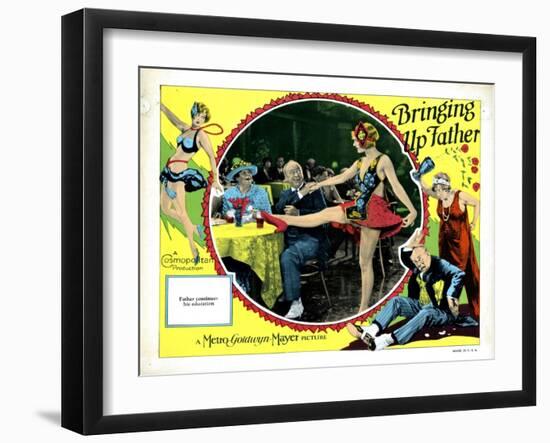 Bringing Up Father, Marie Dressler, J. Farrell Macdonald, Gertrude Olmstead, 1928-null-Framed Art Print