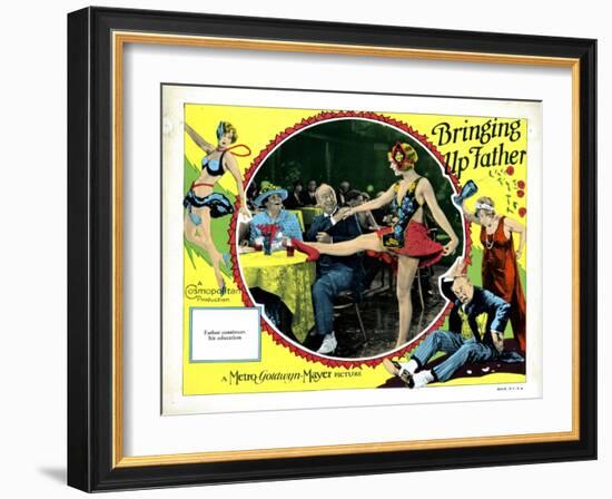 Bringing Up Father, Marie Dressler, J. Farrell Macdonald, Gertrude Olmstead, 1928-null-Framed Art Print